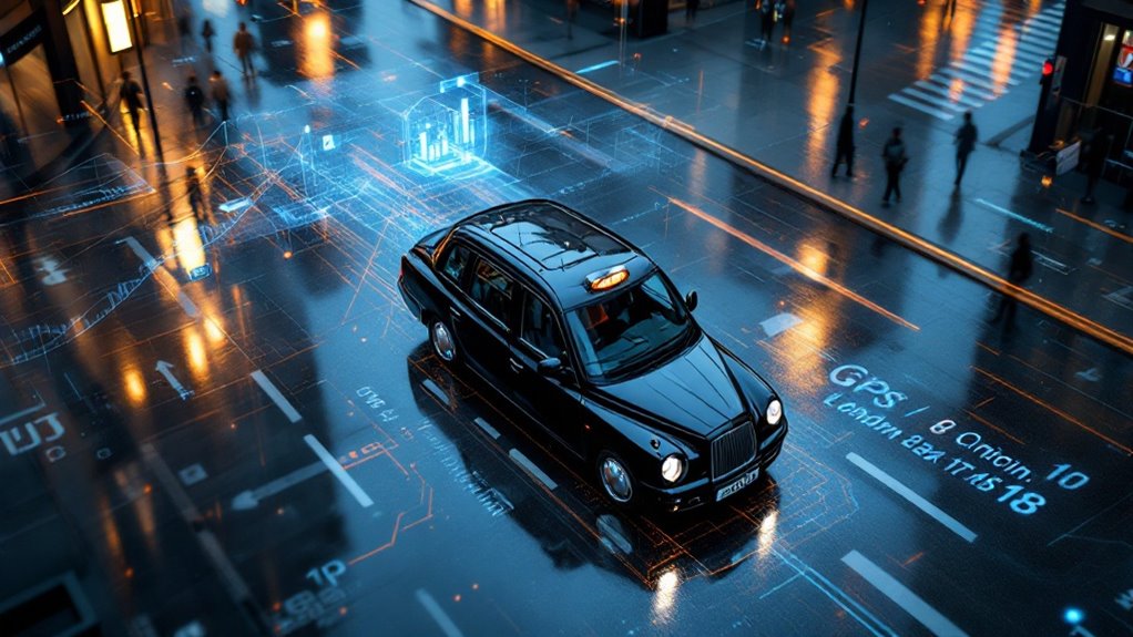 instant taxi location updates